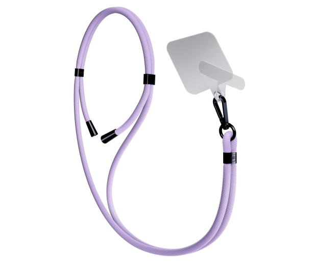 3MK Sznurek do Etui EasyClip Purple (black) 5903108568678 - 1267327 - zdjęcie